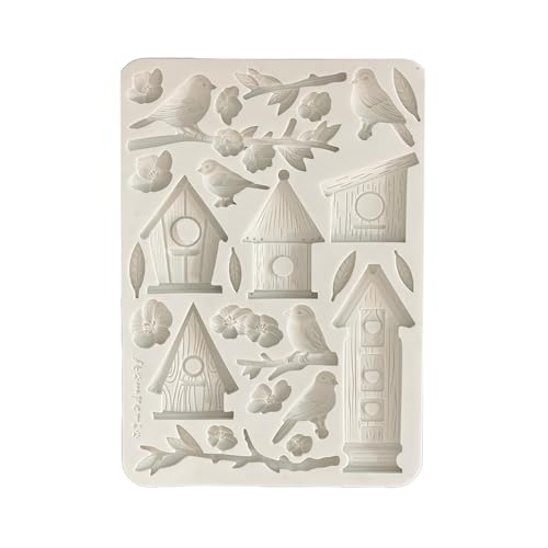 Stamperia KACMA546 Dewdrops Decorative Paper, Grey, 14,8 x 21 x 1,1 cm von Stamperia