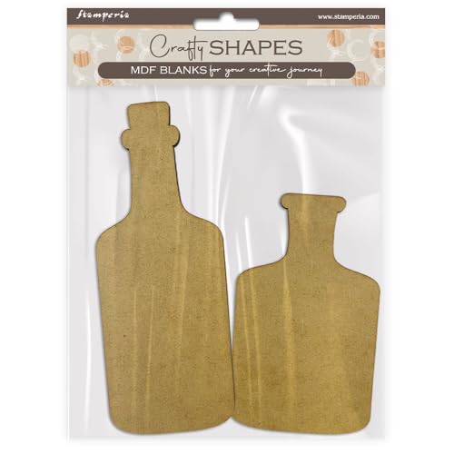 Stamperia KLSM03 Crafty Shapes, Brown, 20 x 0,5 x 16 cm von Stamperia