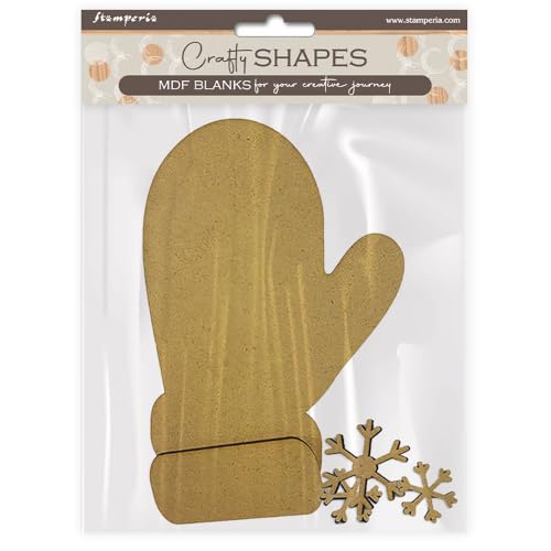 Stamperia KLSM12 Crafty Shapes, Brown, 20 x 0,5 x 16 cm von Stamperia