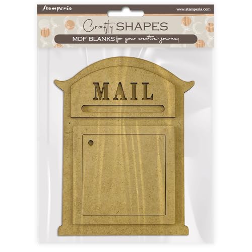 Stamperia KLSM18 Crafty Shapes, Brown, 20 x 0,5 x 16 cm von Stamperia