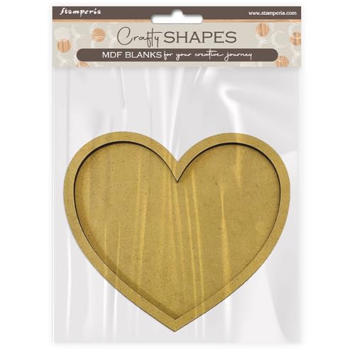 Stamperia KLSM20 Crafty Shapes, Brown, 20 x 0,5 x 16 cm von Stamperia