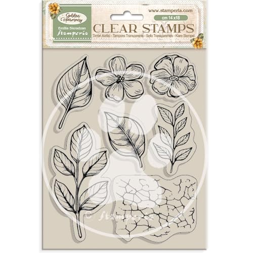 Stamperia WTK201 Acrylic Stamp, Clear, 14, 8 x 21 x 1,1 cm von Stamperia