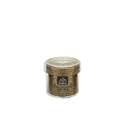 Stamperia WY01 Embossing Powder, Sparkling Gold, 4 x 0,5 x 4 cm von Stamperia