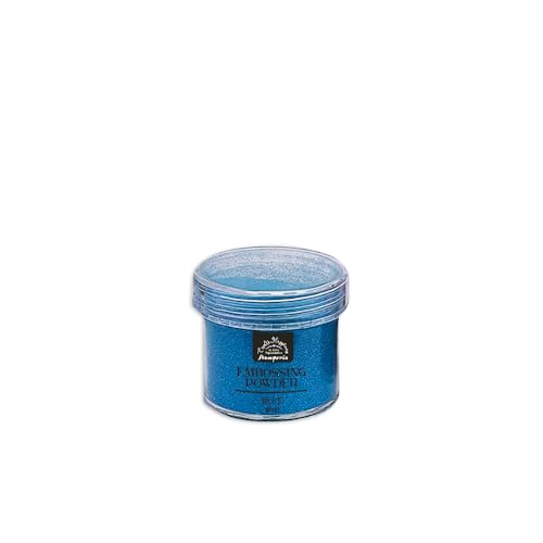 Stamperia WY07 Embossing Powder, Blue, 4 x 0,5 x 4 cm von Stamperia