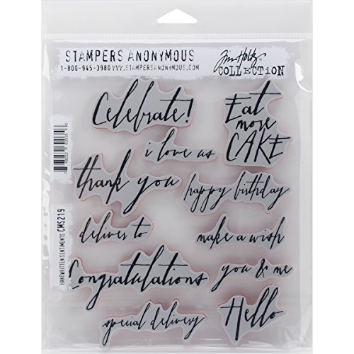 Stempel Anonymous_agw, damit die handschriftliche Sentiments Mounted Stamp von Stampers Anonymous