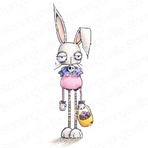 Stamping Bella, Rubber Stamp, ODDBALL EASTER BUNNY von Stamping Bella