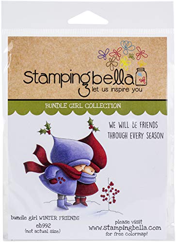 Stamping Bella Cling Stamps-Bundle Girl Winter Friends von Stamping Bella
