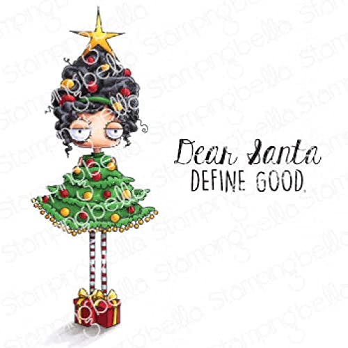 Stamping Bella Cling Stamps-Christmas Tree Oddball von Stamping Bella