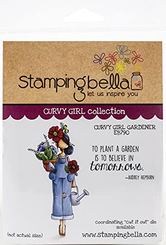 Stamping Bella Cling Stamps Curvy Girl Gärtner von Stamping Bella