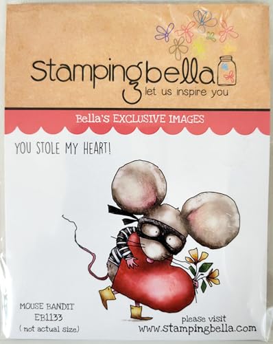 Stamping Bella Cling Stamps-Mouse Bandit -EB1133 von Stamping Bella