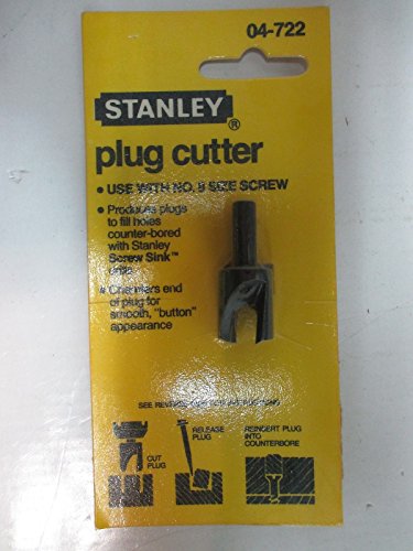 Stanley Plug Cutter Use with No. 8 Size Screw #04-722 von Stanley