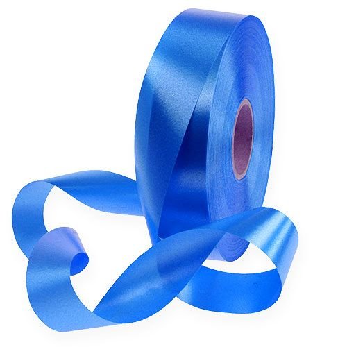 Kräuselband 31mm beit 100m lang Blau Geschenkband von Star Pennsylvania