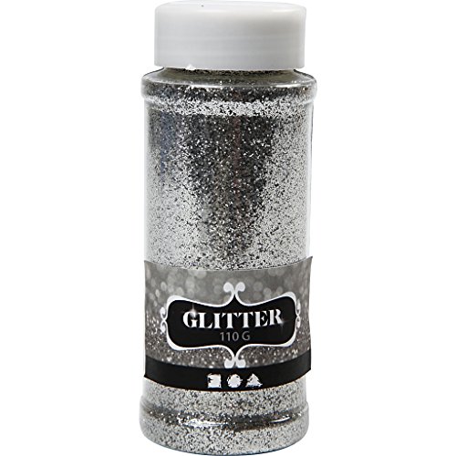 51264 Glitter 110g silber von Creativ