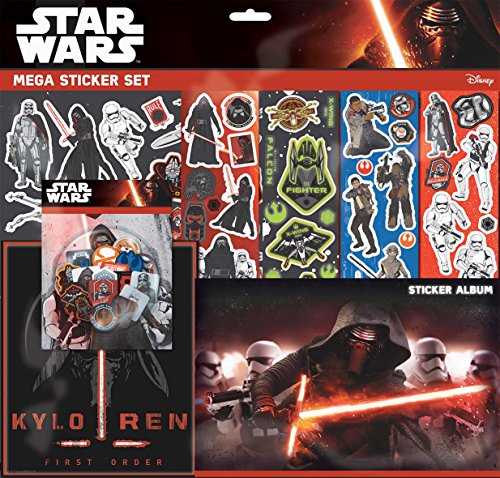 Star Wars Mega-Sticker-Set, Mehrfarbig von Star Wars