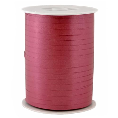 Geschenkband Ringelband 5mm x 500m, Farbe:weinrot/bordeaux von Star