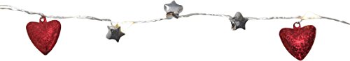 Star 728-08 LED-Draht-Kette "Dew Drops", Metall, Silber, 1 x 190 x 1 cm von Star