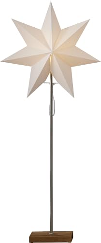 Star Standstern"Totto", weiss/natur, E14 Fassung von Star