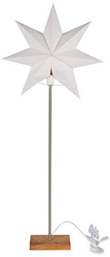 Star Standstern"Totto", weiss/natur, E14 Fassung von Star