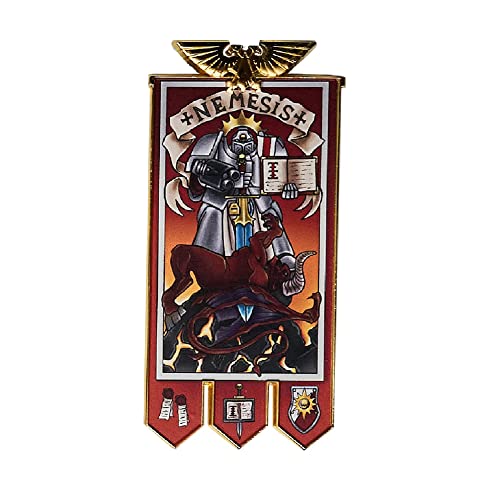 Starforged Space Marines Chapter Banner Collection Kühlschrankmagnet Warhammer 40K Grey Knights von Starforged