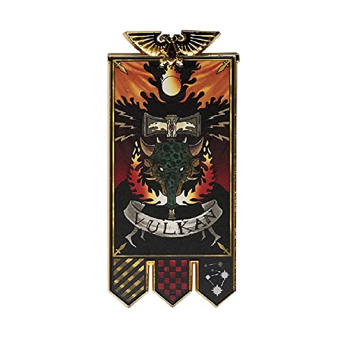 Starforged Space Marines Chapter Banner Collection Kühlschrankmagnet Warhammer 40K Salamanders von Starforged