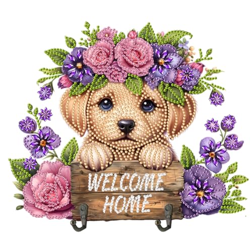 Starnearby Diamond Painting süße Tiere Türhaken mit 2 Haken, Diamant Painting Haken ohne Bohren, Diamant Malerei Crystal Art Set für Anfänger Hausgeschenk Deko für Familie Starnearby Diamond Painting süße Tiere Türhaken mit 2 Haken, Diamant Painting Haken ohne Bohren, Diamant Malerei Crystal Art Set für Anfänger Hausgeschenk Deko für Familie von Starnearby