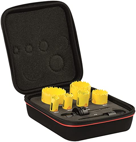 Starrett kdc07021 hsaw Kit plimber Klempner Lochsägen-Set (9-tlg.) von Starrett