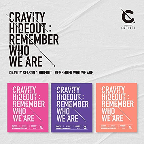 Starship Entertainment CRAVITY - CRAVITY SEASON1.[Hideout: Remember WHO WE Are] Album (1+2+3 ver. Set) von Starship Entertainment