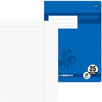 Staufen® Schulheft Premium Lineatur 25 liniert DIN A4 Außenrand, 16 Blatt von Staufen®