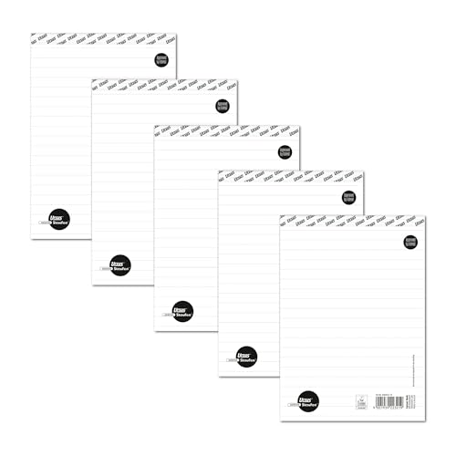 Staufen Style Notizblock - 5 Blöcke je 50 Blatt, DIN A5, 70 g/m² liniert, ohne Deckblatt von Staufen