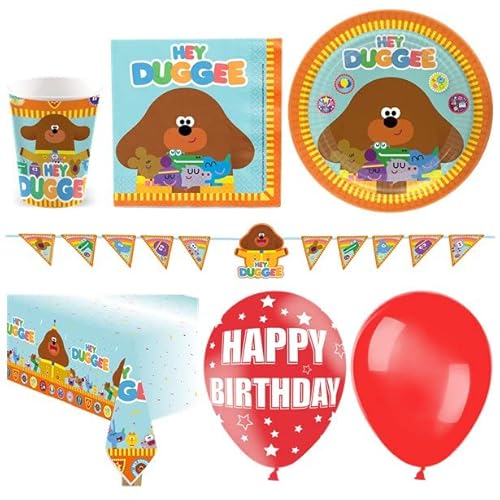 Hey Duggee Deluxe Party-Set für 16 Personen von Stef's