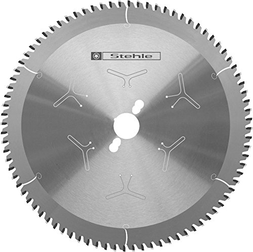 Stehle HW KKS-hardplastic Kappsägeblatt für extrem harte Kunststoffprofile 210x2,8/1,8x30mm Z=54 Trapez-Flachzahn negativ mit beidseitiger Fase von Stehle