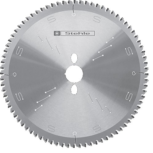 Stehle HW NE-Negativ NE Kapp-Kreissägeblatt 254x3,2/2,5x30mm Z=80 Trapez-Flachzahn von Stehle