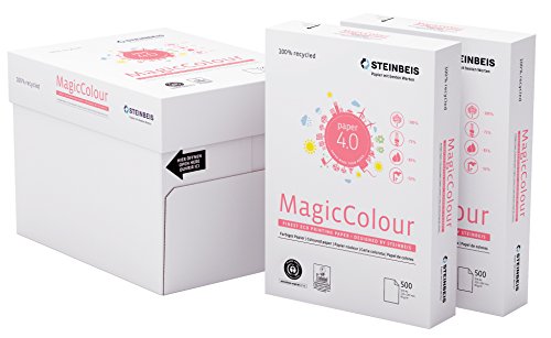 Steinbeis MagicColour DIN A4 - lachs - 5 x 500 Blatt - Multifunktionspapier - 80 g/m², C2201555080A von Steinbeis