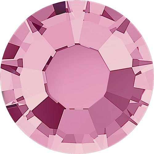 Stellux® Kristalle A293 ohne Kleber SS34 (ca. 7.2mm) 24 Stück Light Rose von Stellux