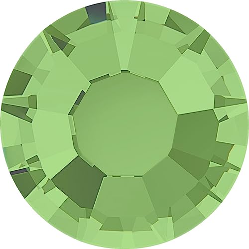 Stellux® Kristalle A293 ohne Kleber SS34 (ca. 7.2mm) 24 Stück Peridot von Stellux