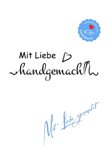 Stempel - Motivstempel - Mit Liebe handgemacht - mit Nadel und Faden von Stempeltraum