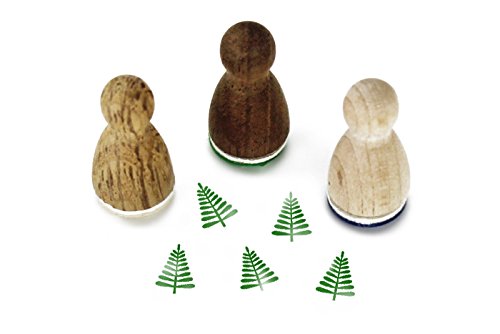 Stemplino® Ministempel® - Motiv: Weihnachtsbaum - Tannen Stempel Holzstempel Stempel Bullet Journal Stempel mit Baum Motiv von Stemplino