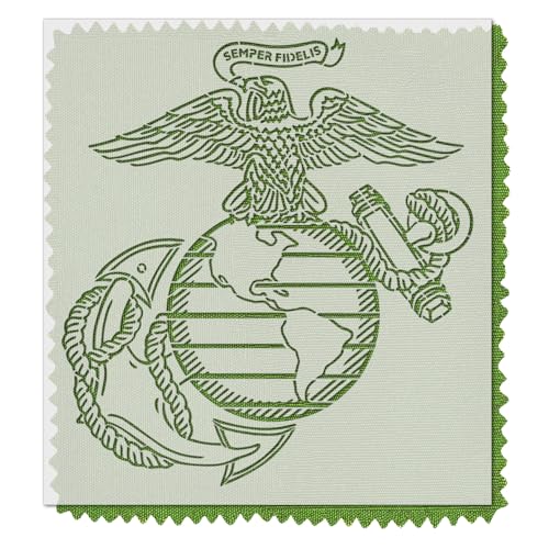 Stencil Stop Semper Fidelis Logo-Schablone, wiederverwendbar, für DIY-Projekte, Malen, Zeichnen, Basteln, 14 mm Mylar-Kunststoff (27,9 x 30,5 cm) von Stencil Stop