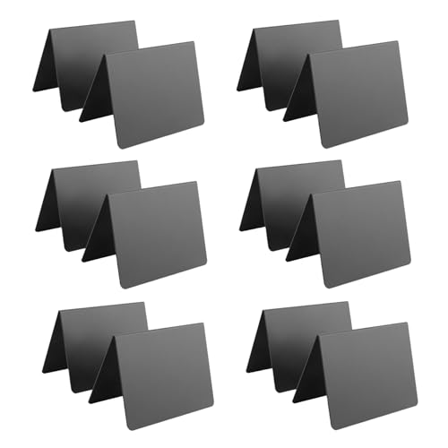 Steowsey 12 STÜCKE Mini Tafel 4X3 Kleine Tafel Kreide Zeichen Lebensmittel Etiketten für Buffet Tische, Einfach zu Schreiben Steowsey 12 STÜCKE Mini Tafel 4X3 Kleine Tafel Kreide Zeichen Lebensmittel Etiketten für Buffet Tische, Einfach zu Schreiben von Steowsey
