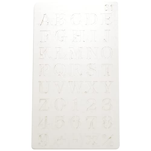 Steowsey 12 StüCk Alphabet Schablonen Wiederverwendbare Brief Malerei Schablonen Kunststoff DIY Zeichnung SprüH Waage Vorlagen Steowsey 12 StüCk Alphabet Schablonen Wiederverwendbare Brief Malerei Schablonen Kunststoff DIY Zeichnung SprüH Waage Vorlagen von Steowsey