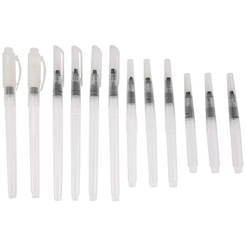 Steowsey 12 Teiliges Aquarell Pinsel Stift Set, Aquarell Stifte, Wasser Farben Marker auf Wasser Basis, WasserlöSlicher Bunt Stift Steowsey 12 Teiliges Aquarell Pinsel Stift Set, Aquarell Stifte, Wasser Farben Marker auf Wasser Basis, WasserlöSlicher Bunt Stift von Steowsey