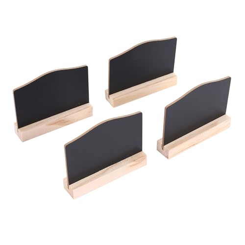 Steowsey 4 STÜCKE Mini Tafel für Kreide Schild, Lebensmittel Etiketten Message Board für Restaurant Hochzeit Steowsey 4 STÜCKE Mini Tafel für Kreide Schild, Lebensmittel Etiketten Message Board für Restaurant Hochzeit von Steowsey