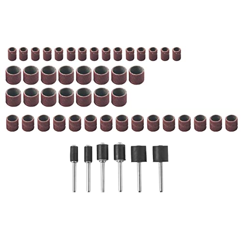 Steowsey Jumbo 51 Stücke Trommel Schleif Set - Passend Für - Inklusive Gummi Trommel Stock - 1/2, 3/8 und 1/4 Steowsey Jumbo 51 Stücke Trommel Schleif Set - Passend Für - Inklusive Gummi Trommel Stock - 1/2, 3/8 und 1/4 von Steowsey