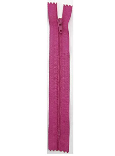 Stephanoise Reißverschluß, Kunststoff, Fuchsia, Kleider, Zipper, nähen, Spiral, 1 Stück (60cm) von Stephanoise