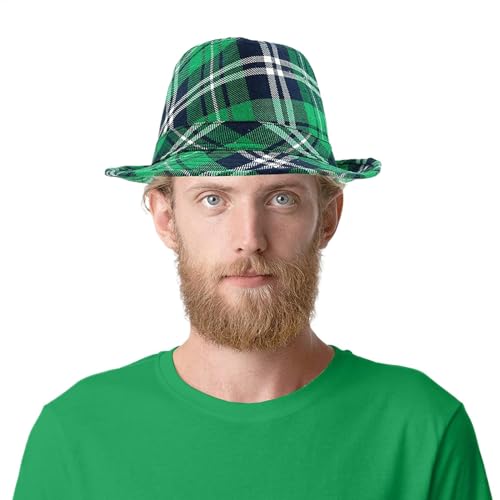 St. Patrick's Day-Kostüm, St. Patricks Day-Hut - Irische Feiertagsmütze,Festival-Karnevals-Partykostüme, St. Patricks Day-Accessoires für Männer und Frauen von Stibtmr