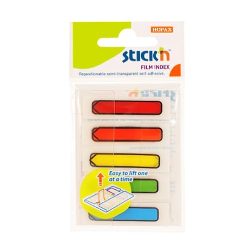 Stick 'n 12 mm Film Index Pfeile sortiert Sticky Notes (100 Stück) von Stick'n