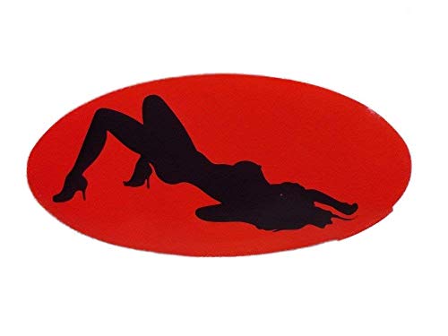 Aufkleber sexy Lady 20cm Girl nackte Frau Sex Striptease Sticker GOR 76/7154 M1 von Sticker Aufkleber Tattoos