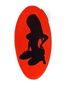 Aufkleber sexy Lady 20cm Girl nackte Frau Sex Striptease Sticker GOR 76/7154 M2 von Sticker Aufkleber Tattoos