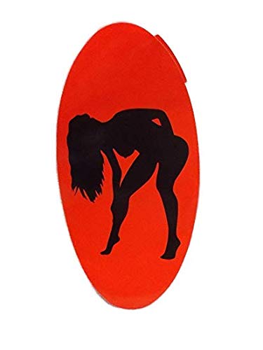 Aufkleber sexy Lady 20cm Girl nackte Frau Sex Striptease Sticker GOR 76/7154 M5 von Sticker Aufkleber Tattoos