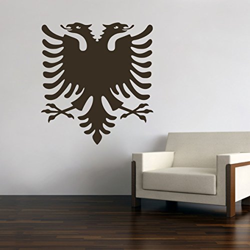 Albanien Albania Albanischer Adler Wandtattoo Wandsticker Aufkleber Sticker per Mail, 60 cm von Sticker Design Shop